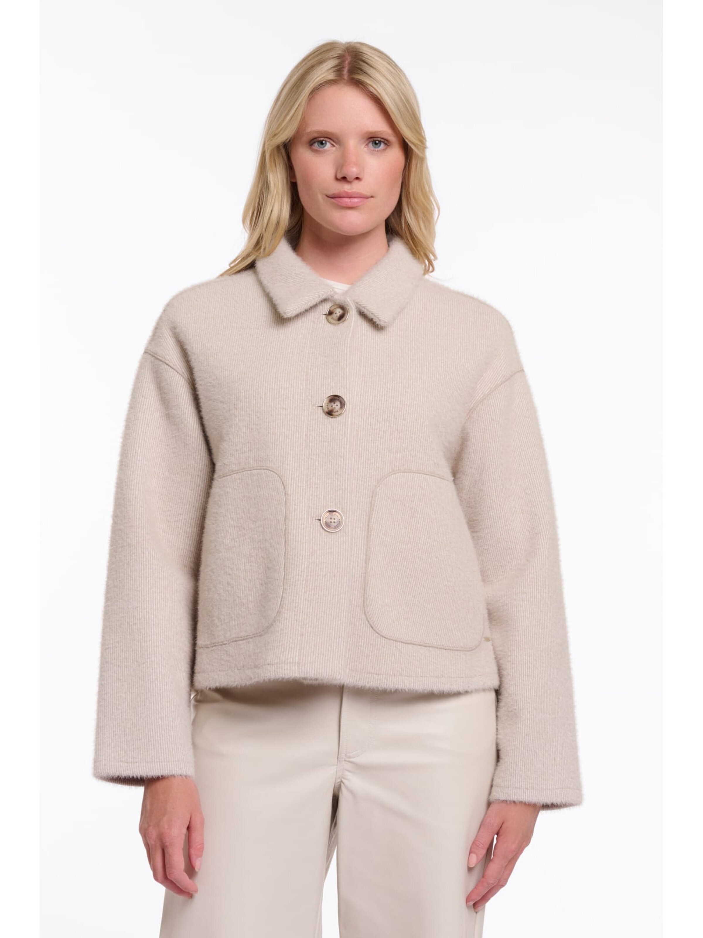 RINO & PELLE Between-season jacket in Beige: front