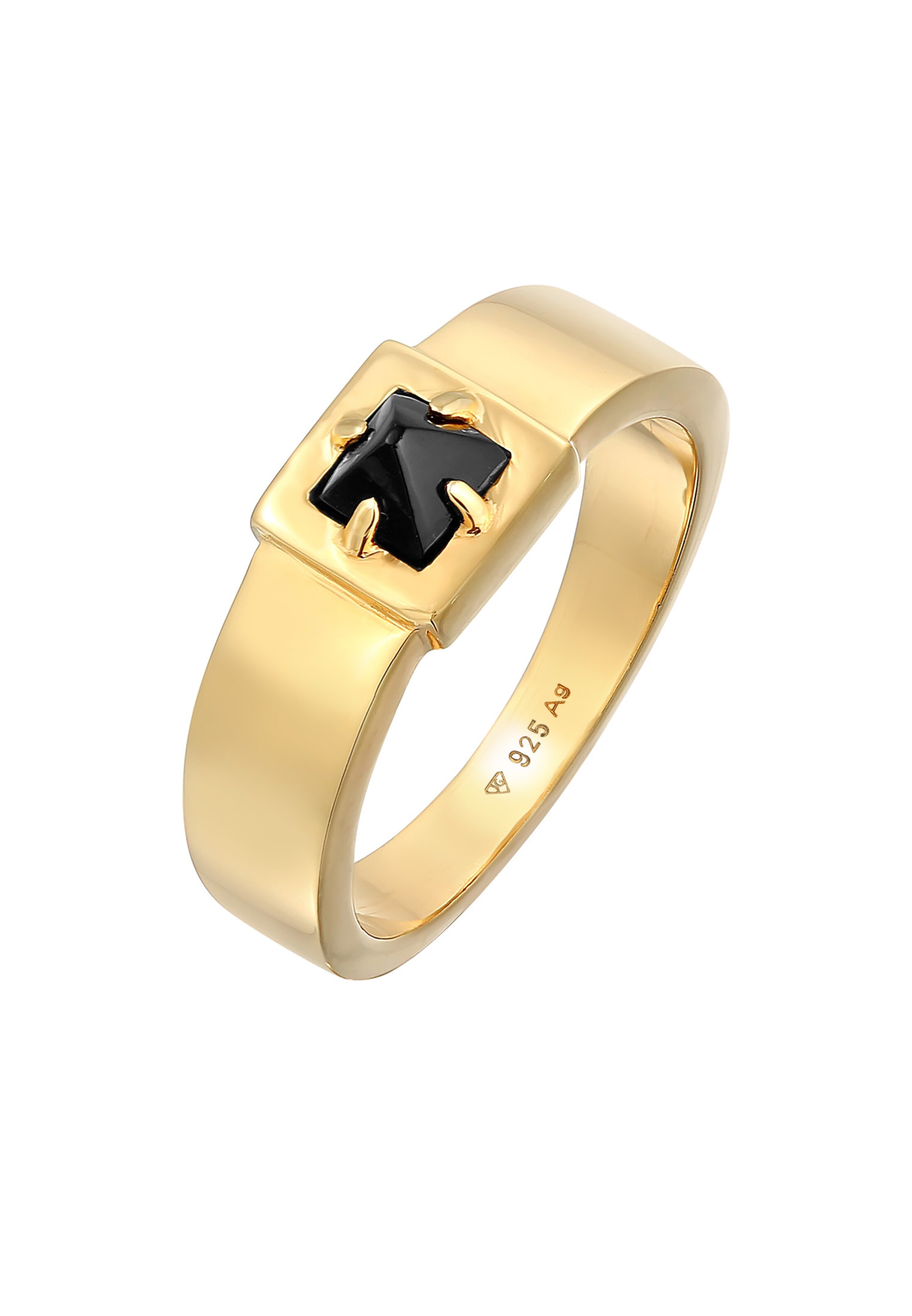 KUZZOI Ring in Gold: Vorderseite