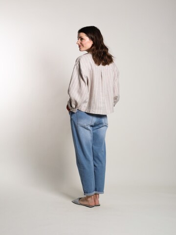 WEARABLE STORIES Blouse 'Lipa' in Beige