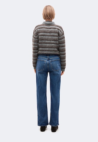 Abercrombie & Fitch Широкий Джинсы в Синий