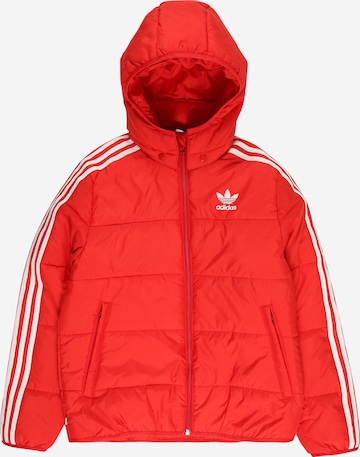 ADIDAS ORIGINALS Зимно яке 'Adicolor' в червено: отпред