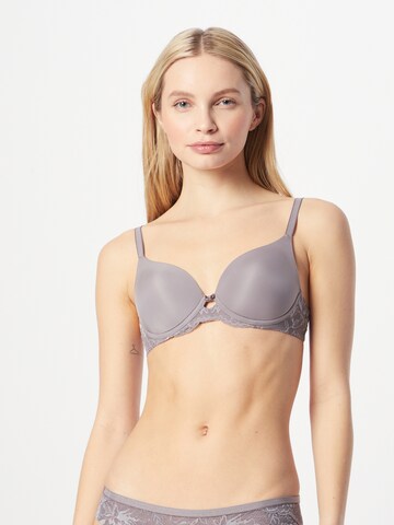 Soutien-gorge 'Amourette Charm Conscious' TRIUMPH en gris : devant