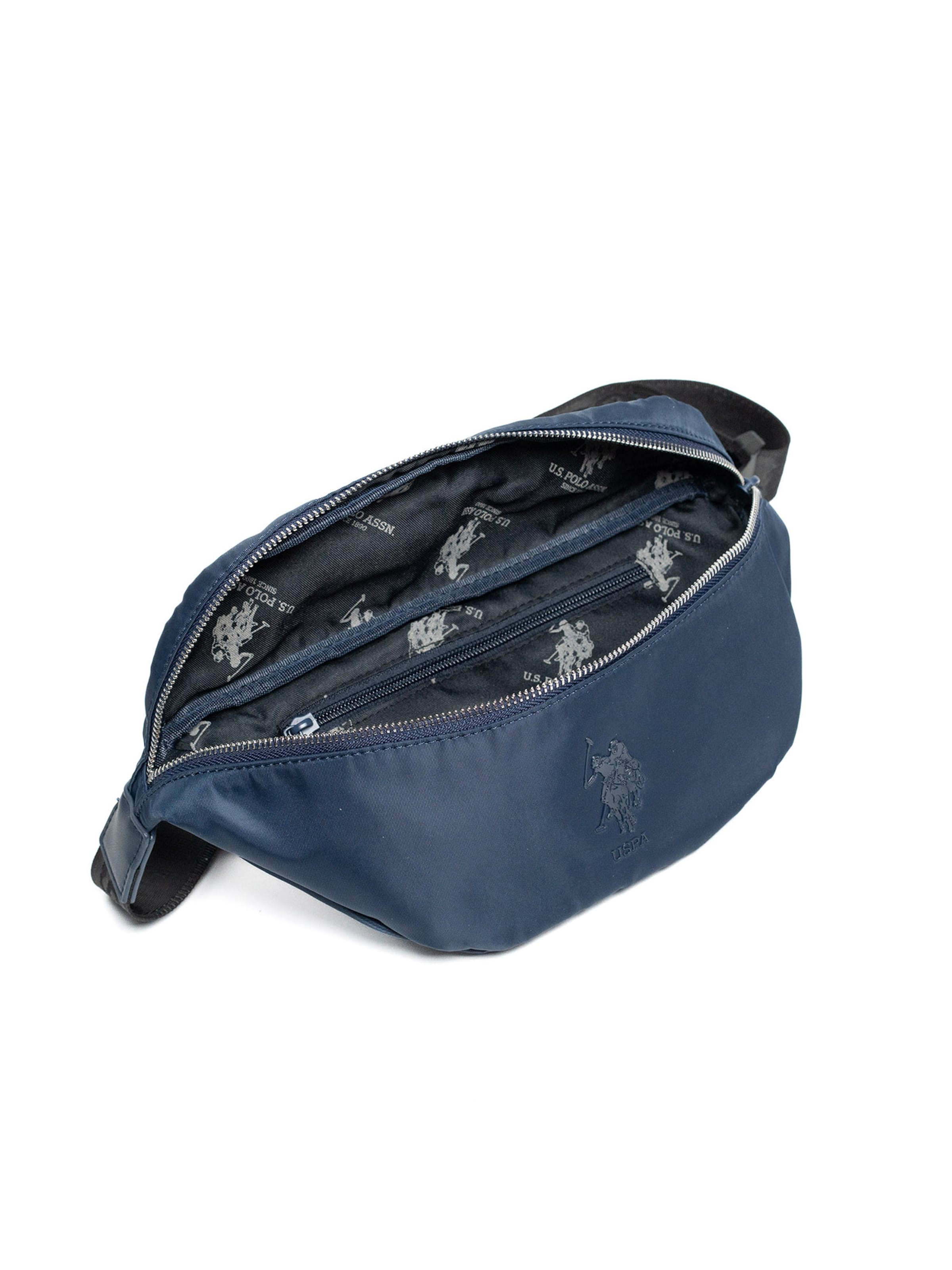 U.S. POLO ASSN. Clutch in Blau