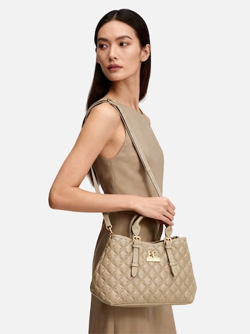 Enrico Coveri Handtas 'Zipline 1' in Beige