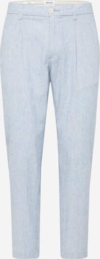 JACK & JONES Plisované nohavice 'BILL CAIRO' - modrosivá / biela, Produkt