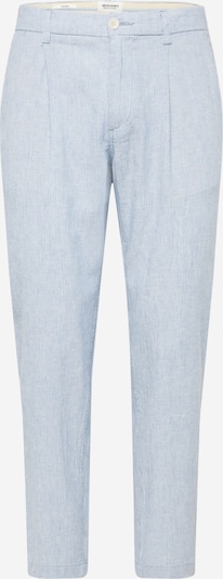 JACK & JONES Pleat-Front Pants 'BILL CAIRO' in Dusty blue / White, Item view