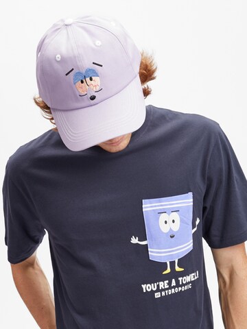 hydroponic - Camiseta 'Hydroponic x South Park Regular-Fit Towelie Graphic T-Shirt' en azul
