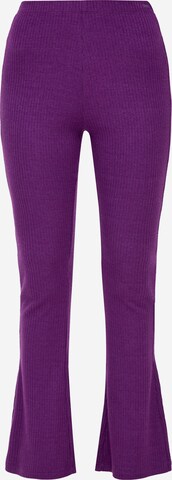 Pantalon QS en violet : devant