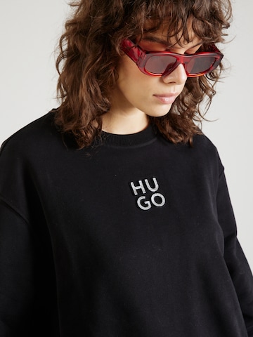 Sweat-shirt HUGO Red en noir