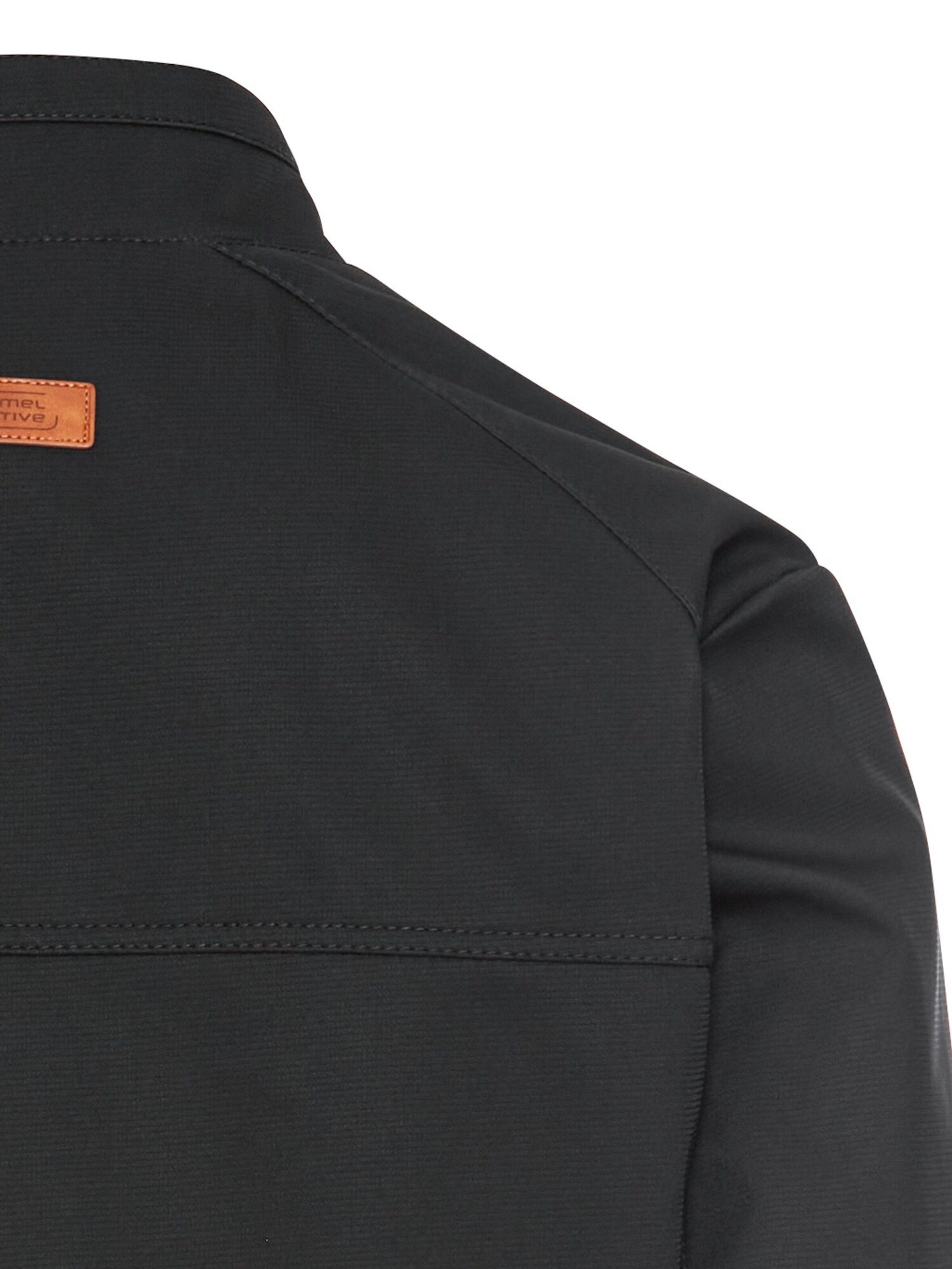 CAMEL ACTIVE Blouson aus recyceltem Polyester in Schwarz