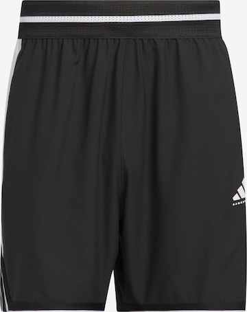 Loosefit Pantalon de sport 'Crazy Lite' ADIDAS PERFORMANCE en noir : devant