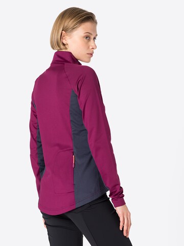 JACK WOLFSKIN Sportsweatjacke in Lila