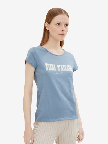 TOM TAILOR DENIM T-Shirt in Blau
