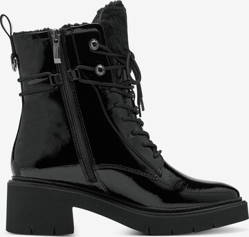 TAMARIS - Botines con cordones en negro