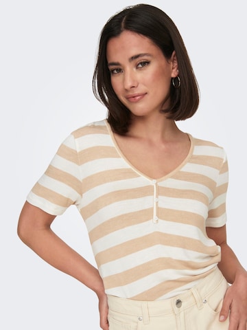 ONLY - Camiseta 'LIRA' en beige