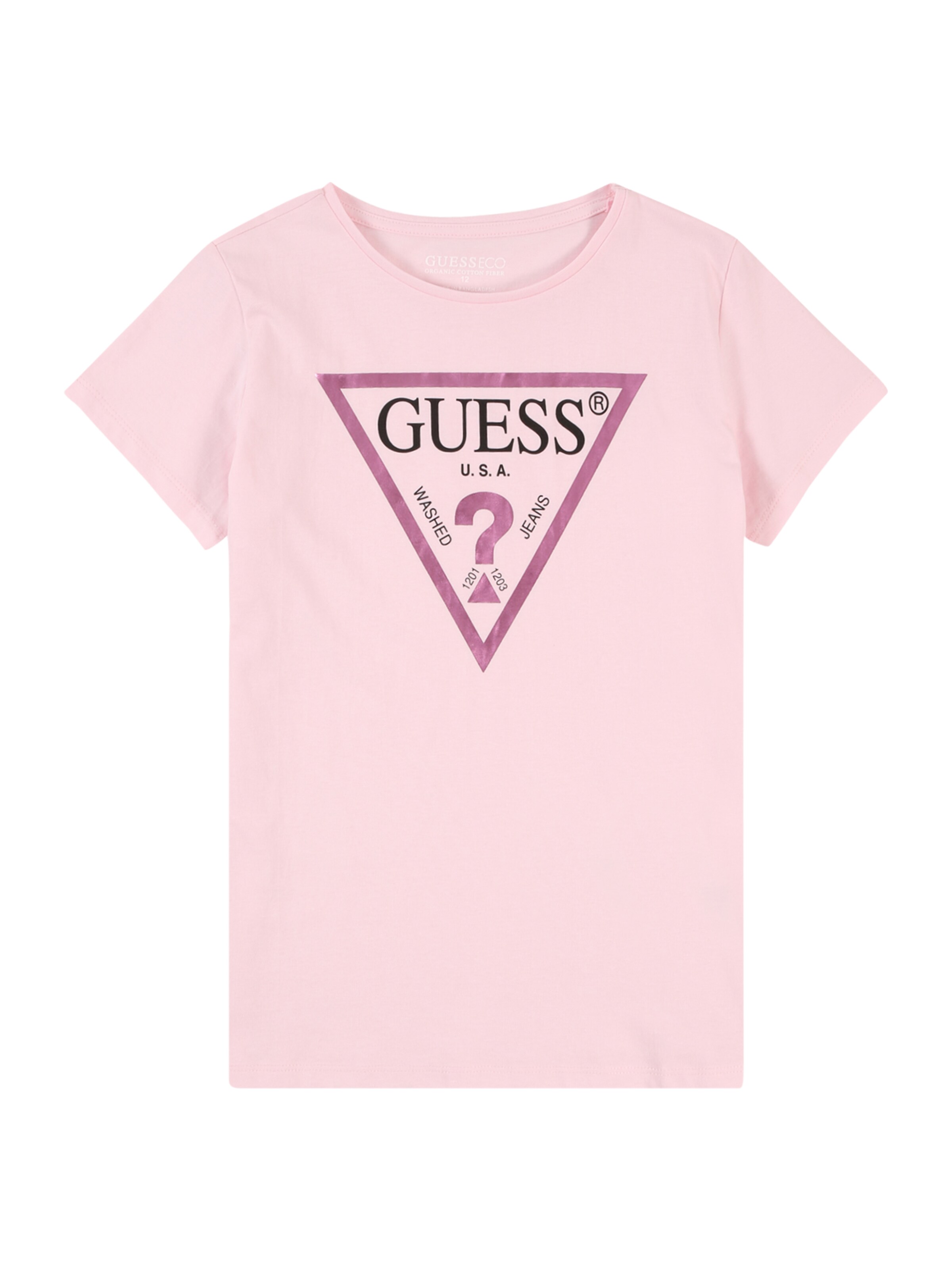 Tricou de la GUESS pe roz: față