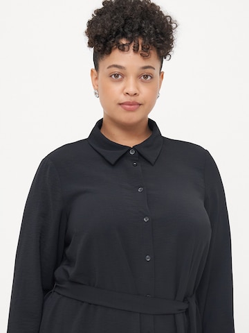 Vero Moda Curve Dolga srajca 'VMCESME' | črna barva