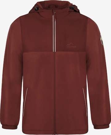 normani Funktionsjacke 'Tanana' in Rot: Vorderseite