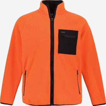 JAY-PI Sweatvest in Oranje: voorkant