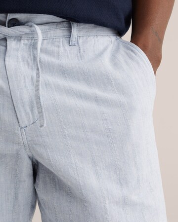 WE Fashion Свободный крой Брюки-чинос в Синий