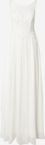 Unique Evening Dress in White: front