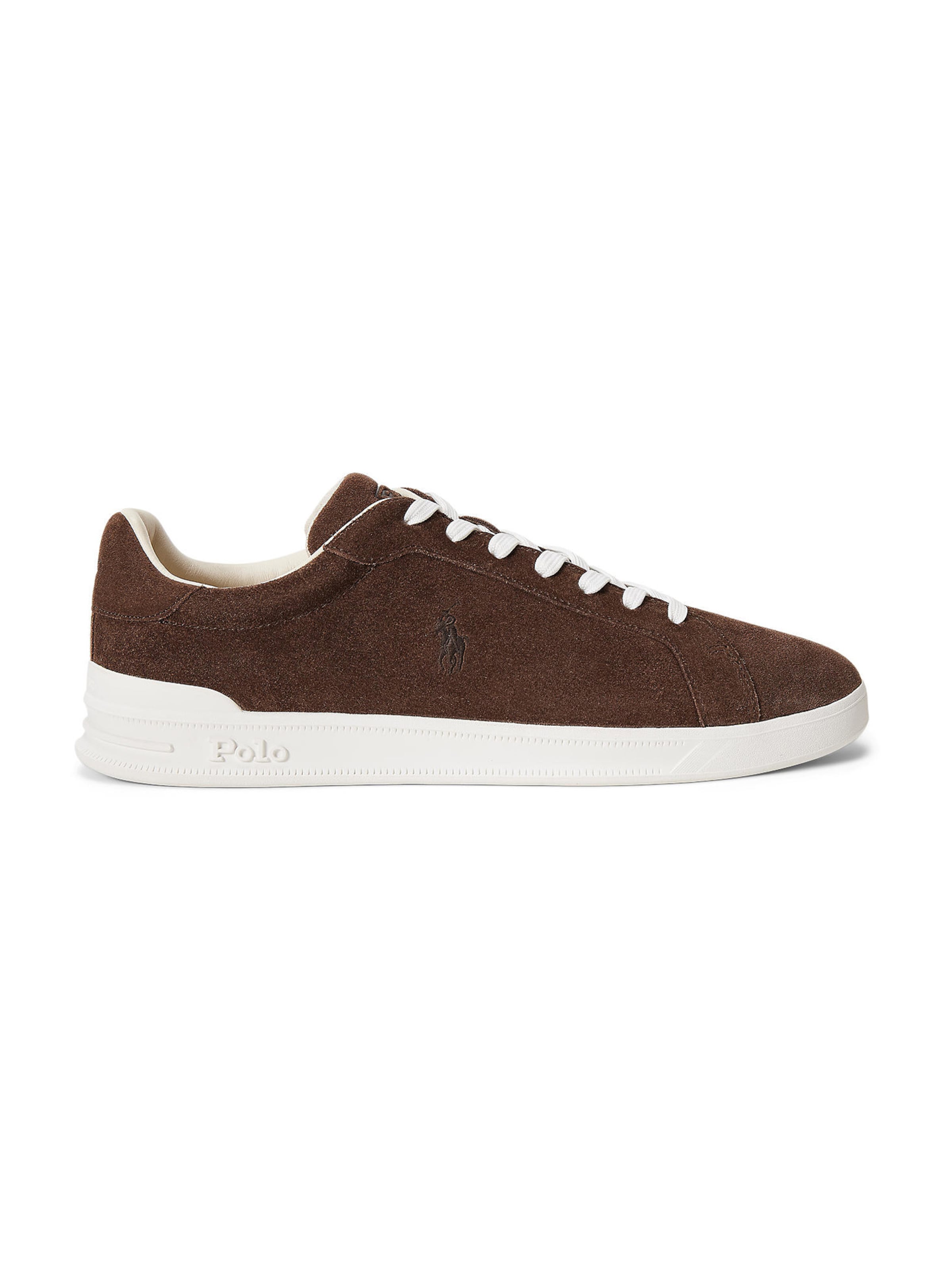 Polo Ralph Lauren Trainers 'HRT CRT II' in Brown