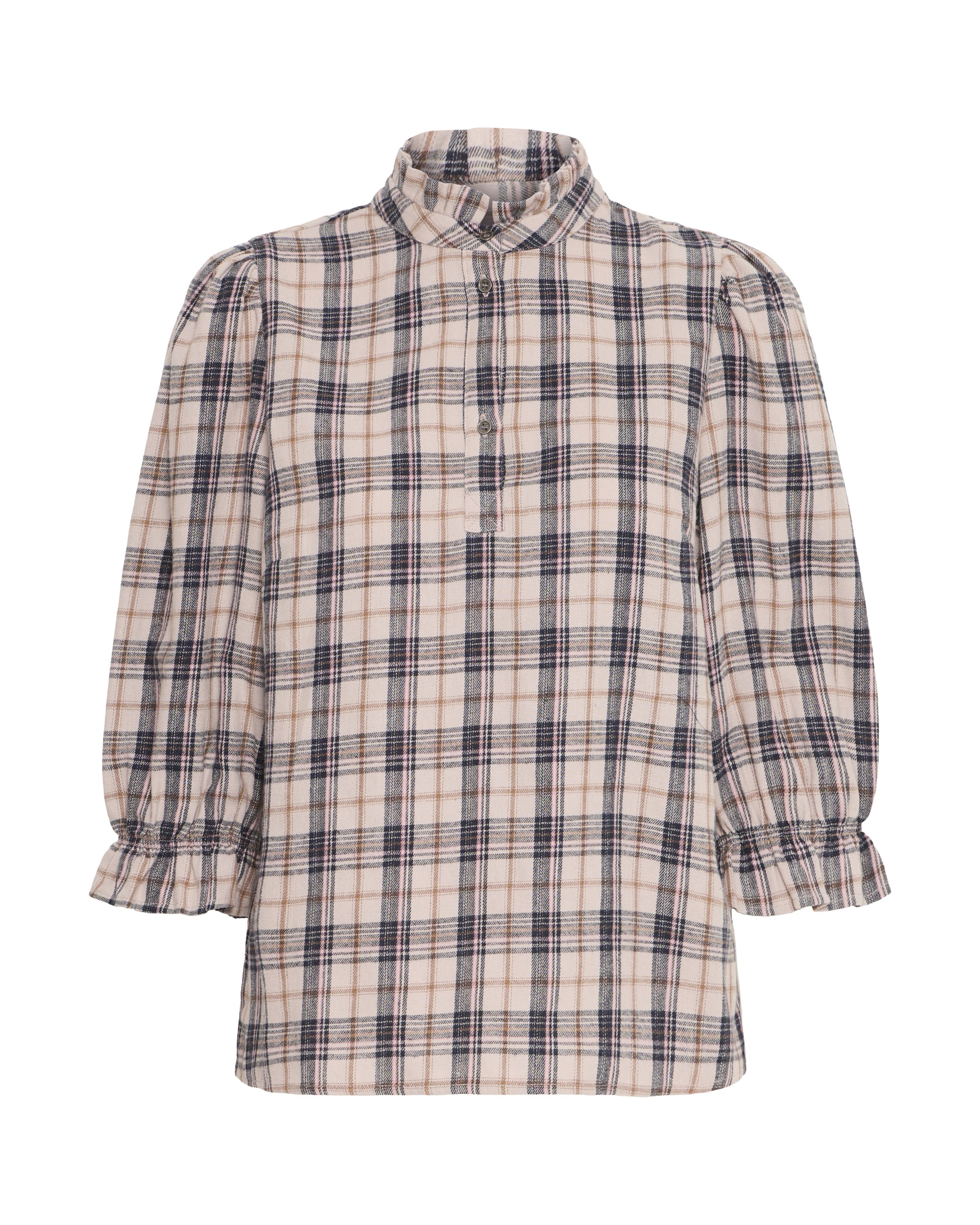 Pulz Bluse 'PZEvie' i beige: forside