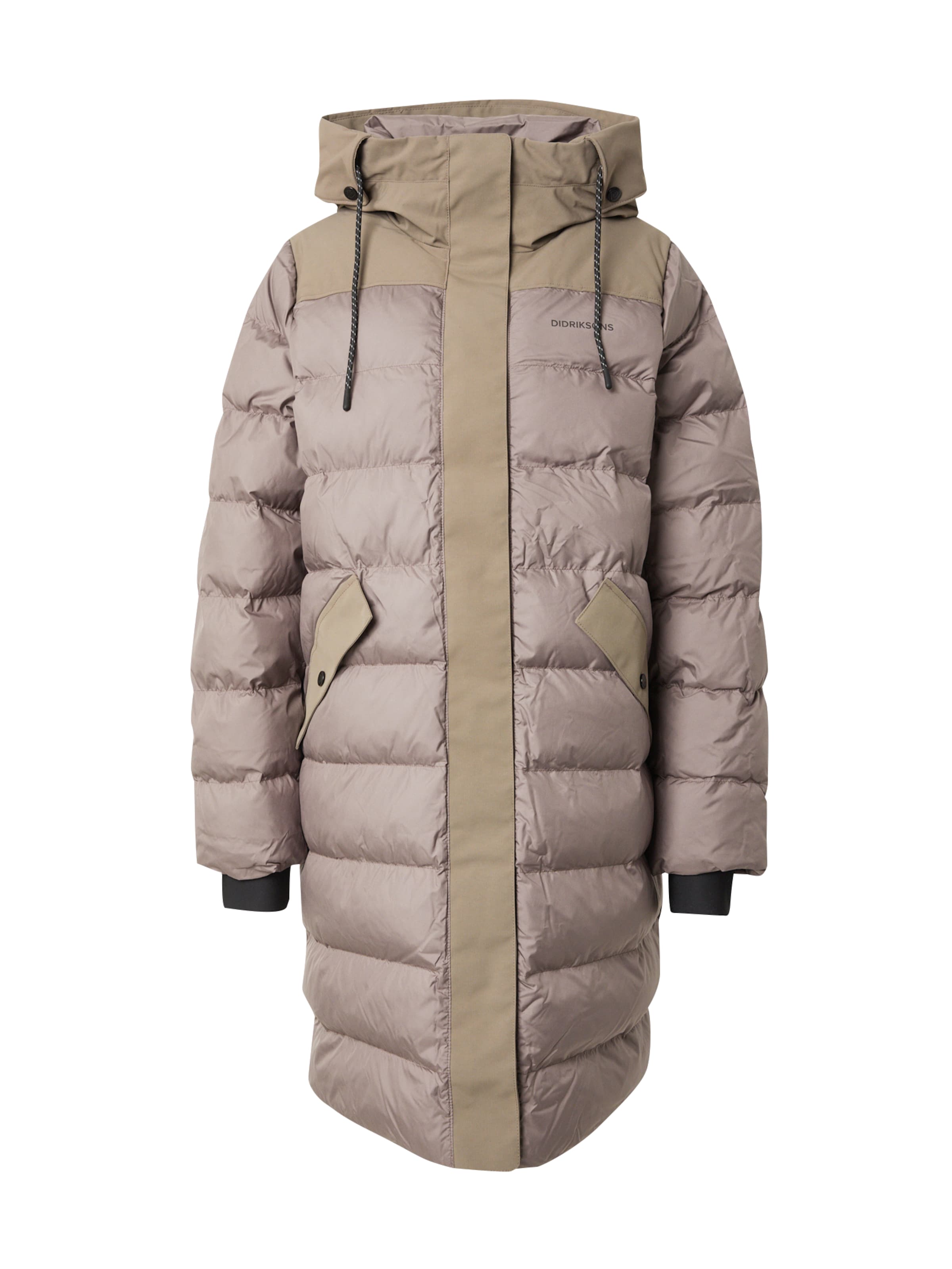 Didriksons Vinterkappa &#x27;FAY&#x27; i grå: framsida