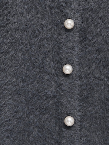 ONLY GIRLS Gebreid vest 'KOGPIUMO' in Zwart