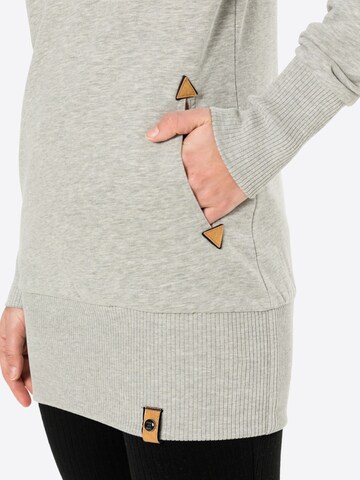 Fli Papigu Hoodie 'Rotwelsch' in Grau