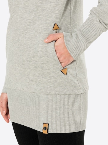 Fli Papigu Sweatshirt 'Rotwelsch' in Grey