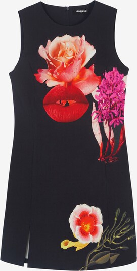 Desigual Dress 'VEST_LIPS' in Beige / Pink / Red / Black, Item view