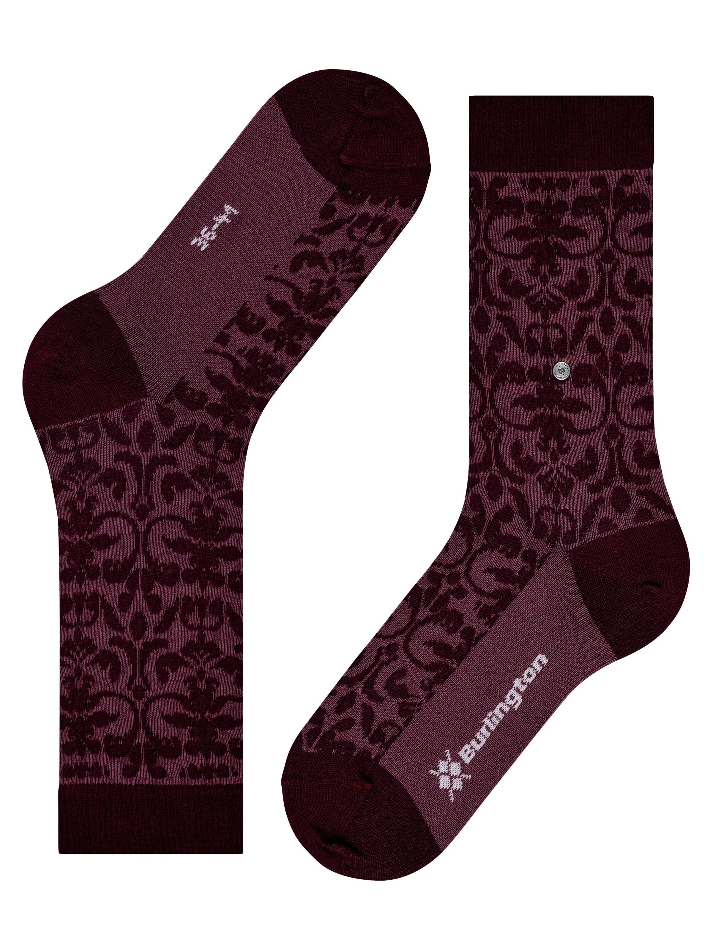BURLINGTON Socken 'Ornamental'‌‌‌‌‌ in Rot