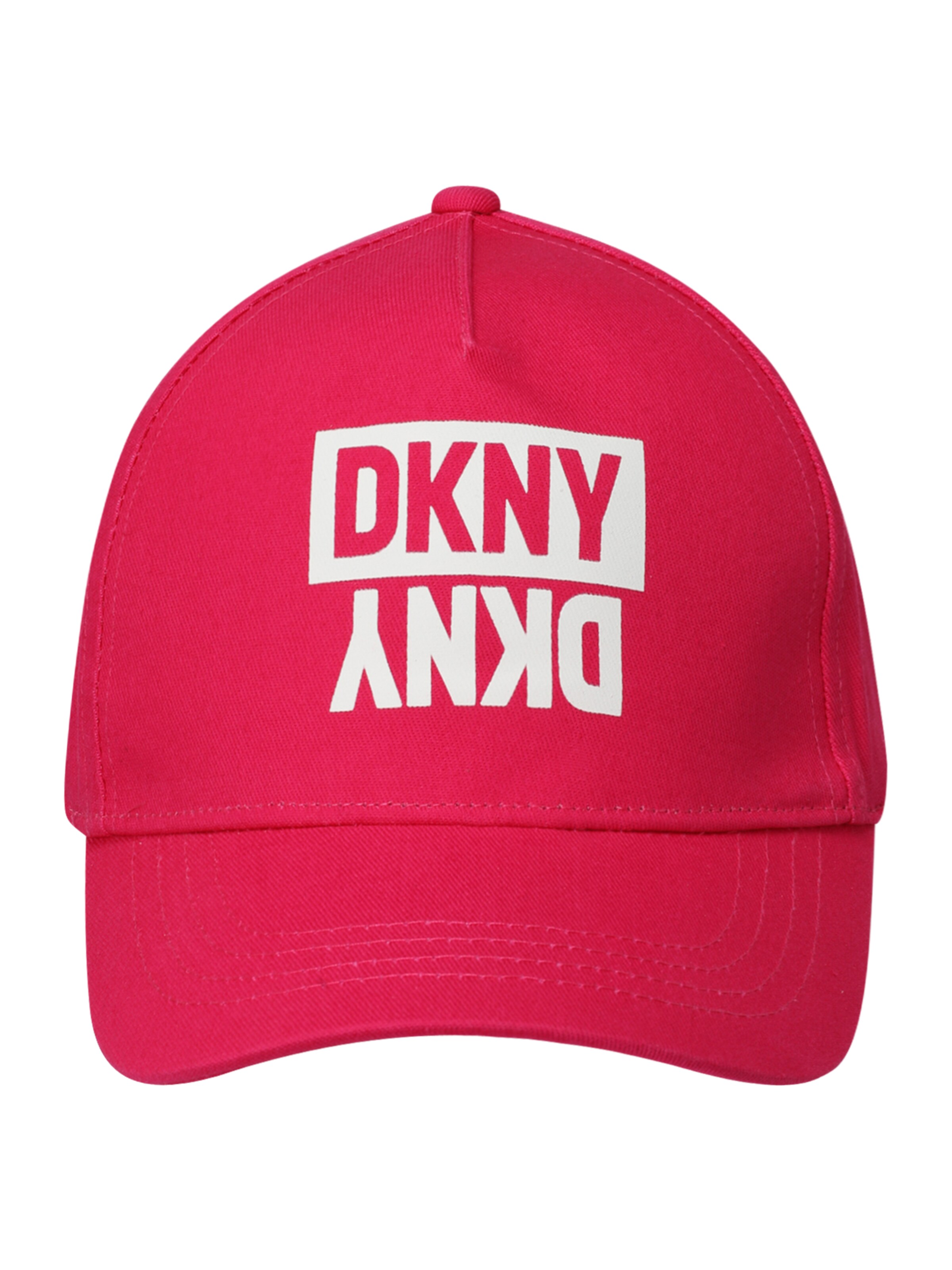 Pălărie de la DKNY pe roz: față