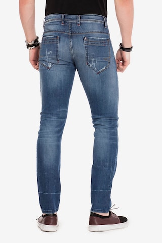 CIPO & BAXX Slimfit Jeans 'CD475' in Blau