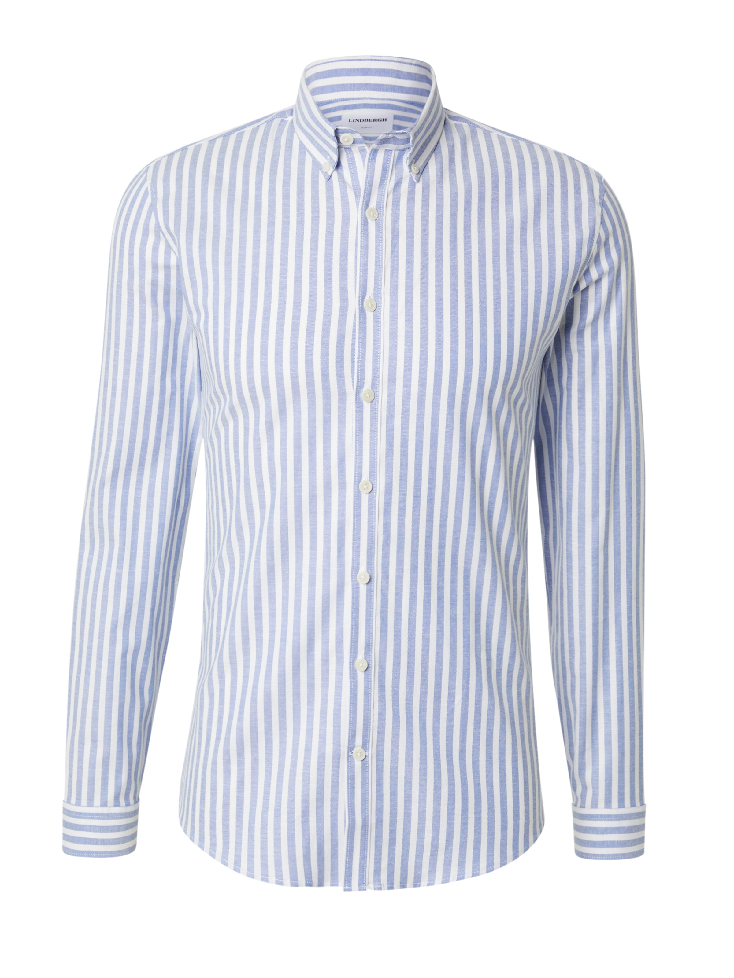 Lindbergh Regular fit Button Up Shirt in Blue: front