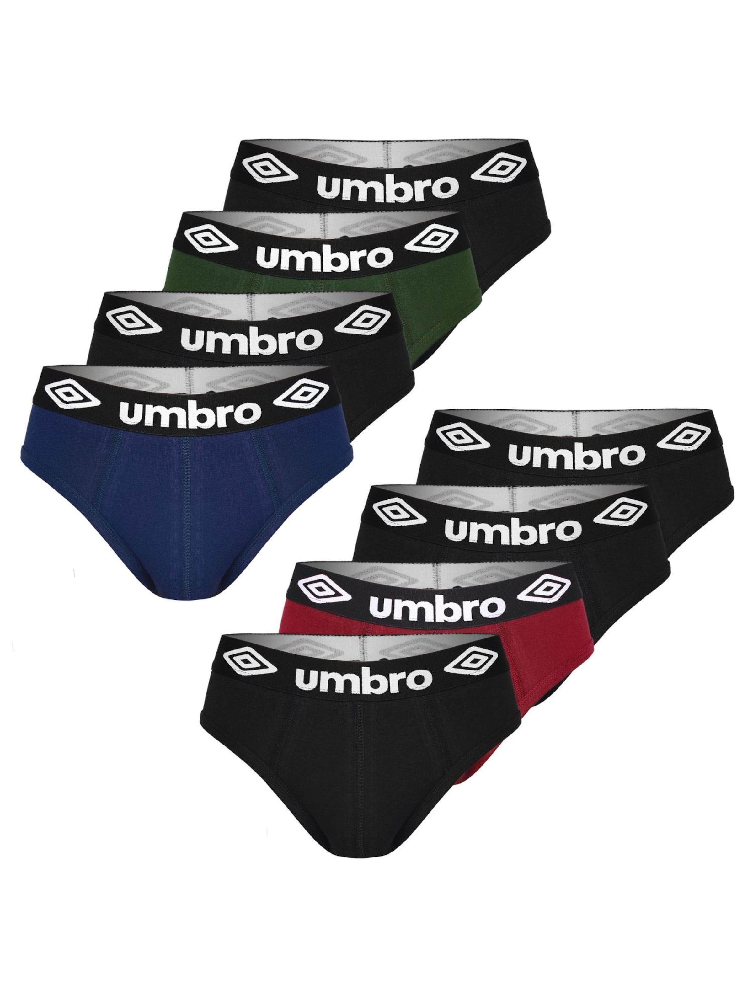 UMBRO Boxershorts in Gemengde kleuren: voorkant