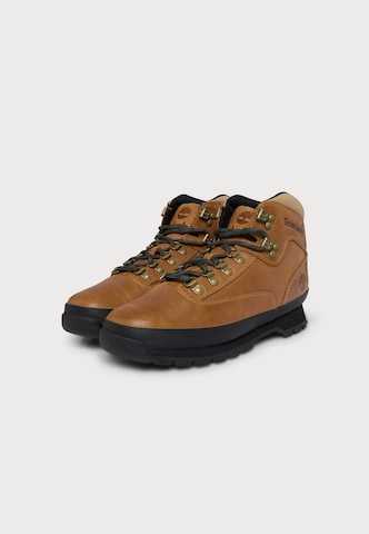 TIMBERLAND Buty sznurowane w kolorze brązowy: przód