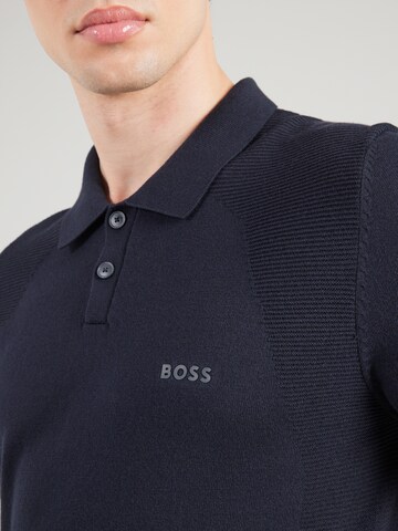 BOSS Pulover 'Momentum-Lite' | modra barva