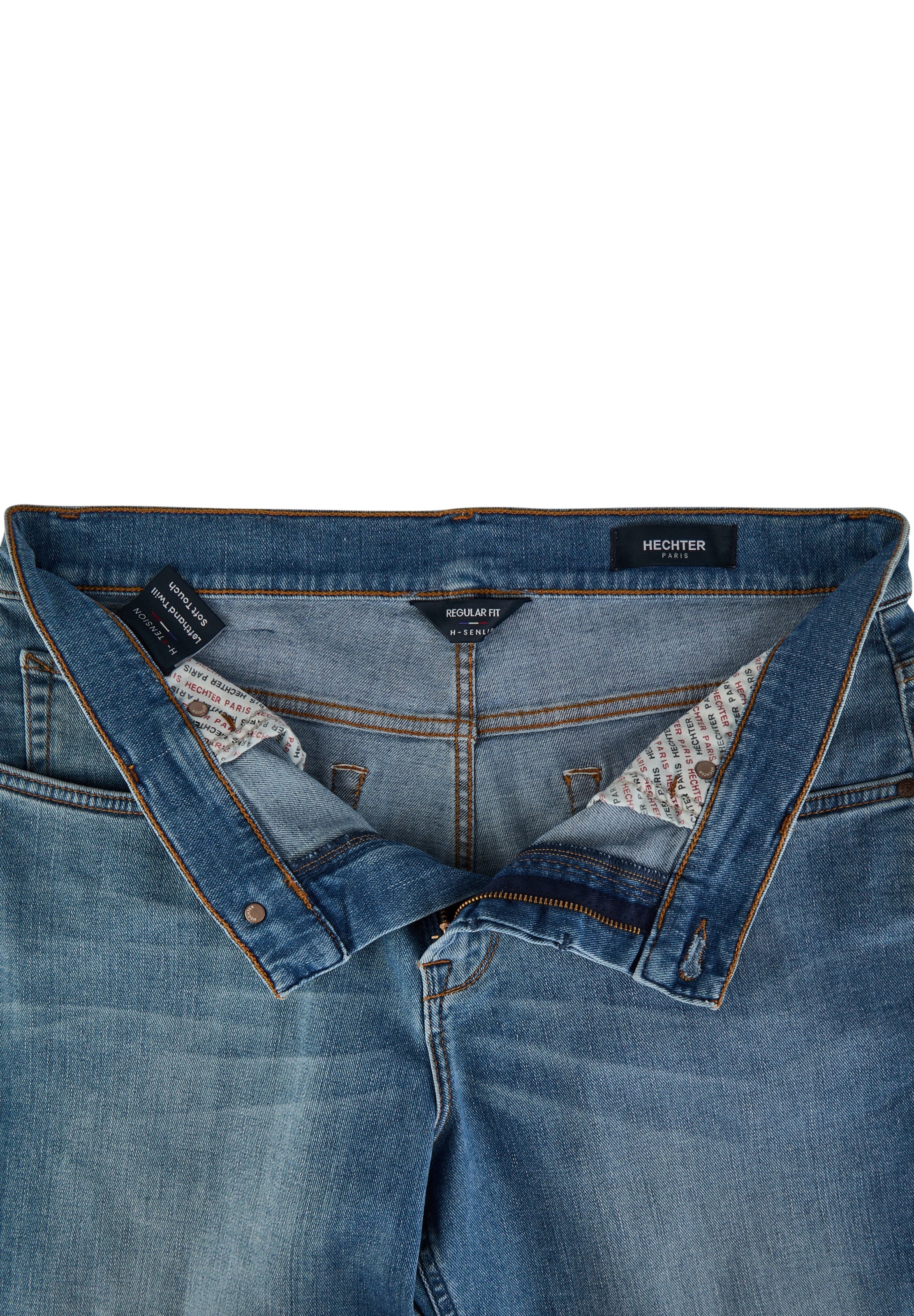 HECHTER PARIS Regular Jeans 'H-SENLIS' in Blue