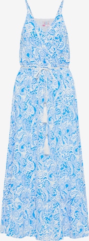 Robe d’été IZIA en bleu : devant