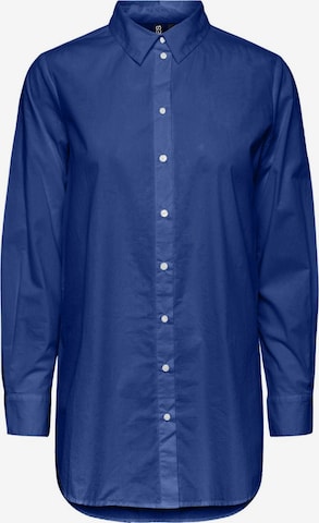 PIECES Curve Blouse 'Jiva' in Blue: front