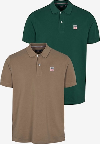 VINSON - Camisa 'Mike' en marrón: frente