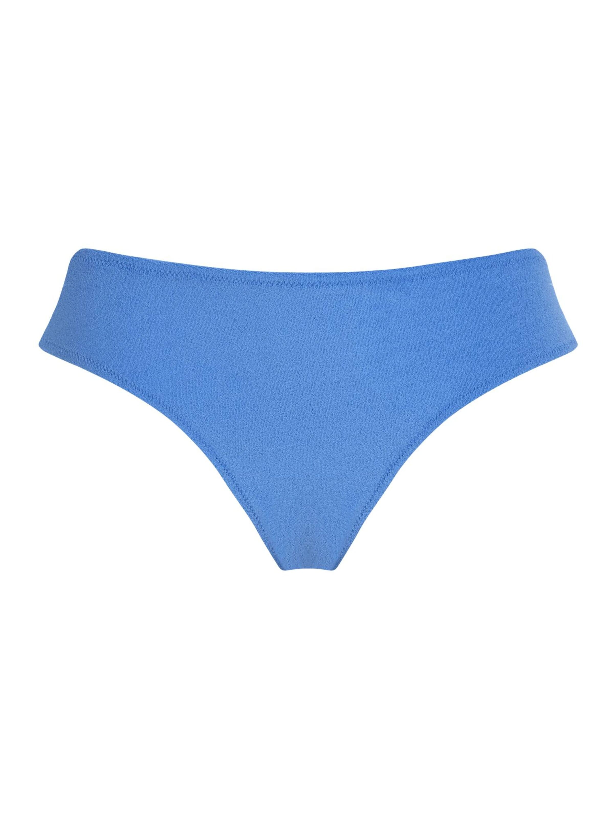 Vilebrequin - Braga de bikini en azul: frente