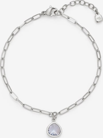 LEONARDO Bracelet in Silver: front