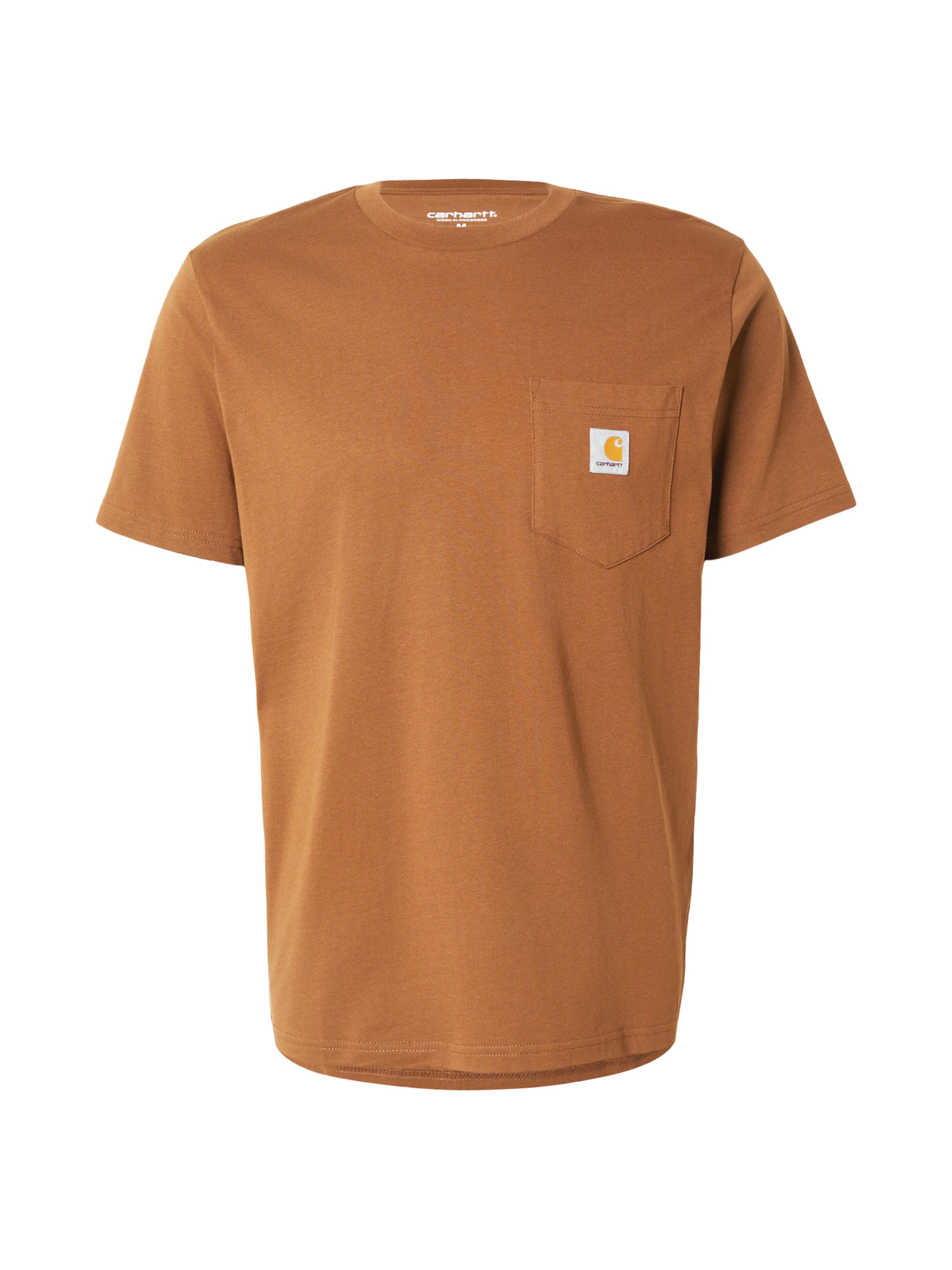 Carhartt WIP Tričko – hnědá: přední strana