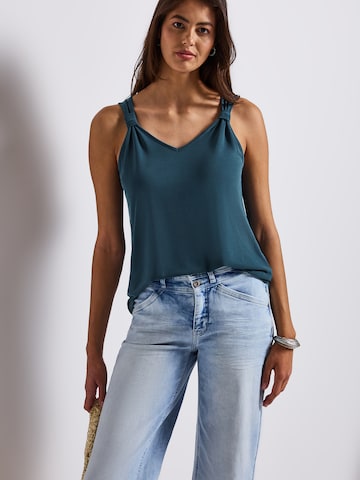 Top di STREET ONE in blu: frontale