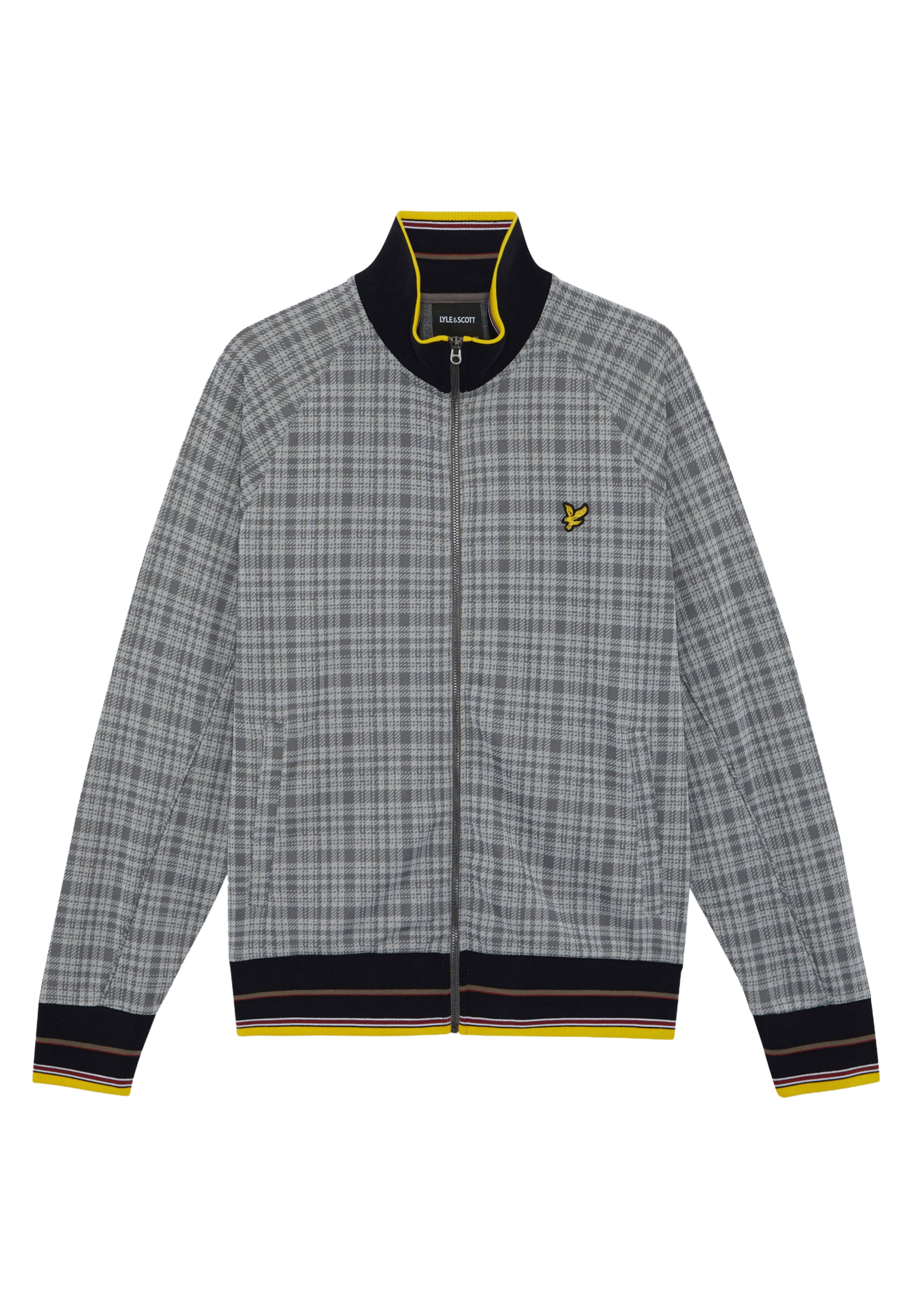Lyle & Scott Prehodna jakna 'Hawick' | siva barva: sprednja stran