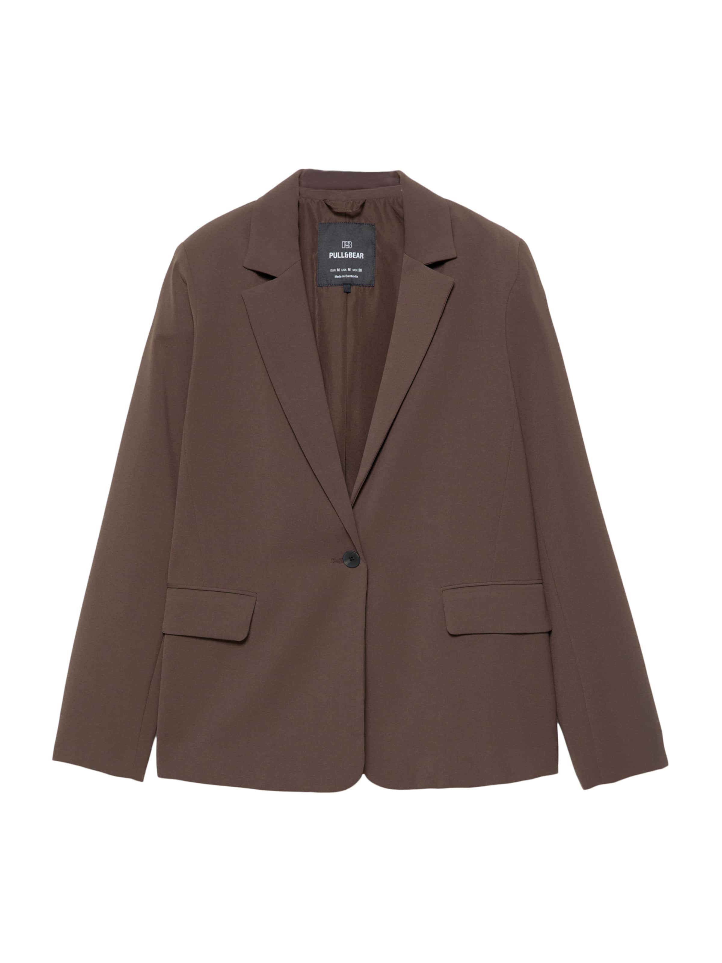 Pull&Bear Blazer in Braun: Vorderseite