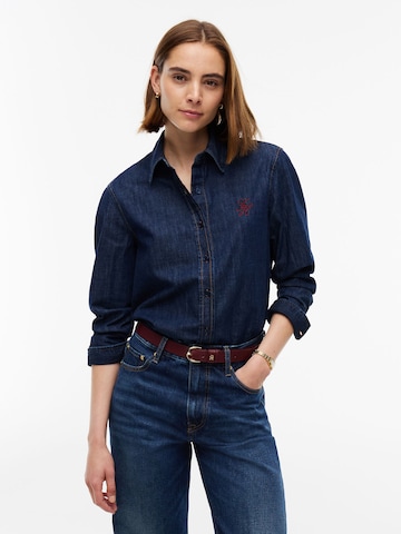 TOMMY HILFIGER Blus i blå: framsida